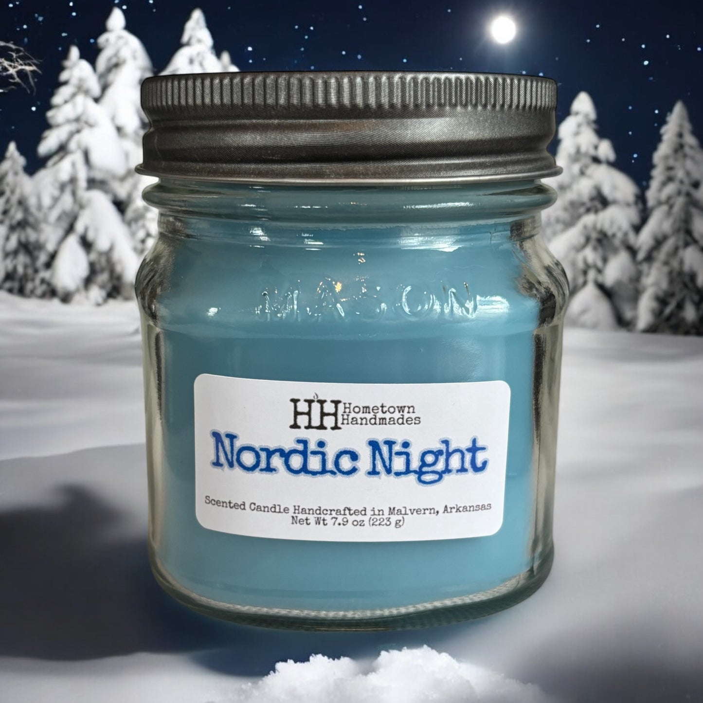 Nordic Night Candle