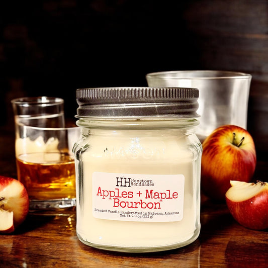 Apples + Maple Bourbon Candle